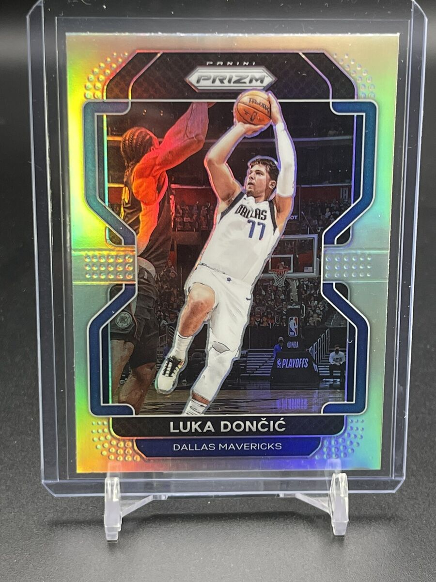 2021-22 Panini Prizm LUKA DONCIC SILVER PRIZM DALLAS 2021-22 Panini Prizm LUKA DONCIC SILVER PRIZM DALLAS