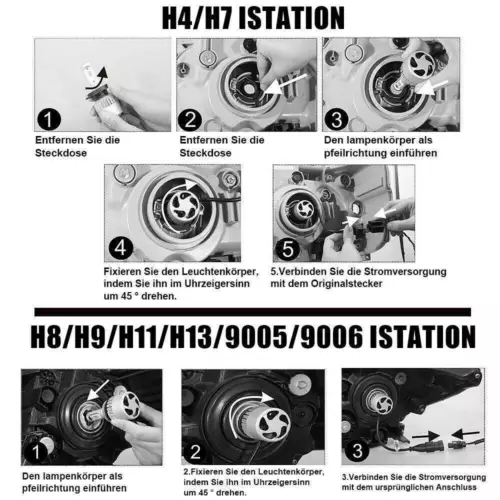 2× H8 120W Angel Eyes Ringe Standlicht Für BMW E60/61/71/70/82 LCI E90/91/93 - Bild 9 von 23