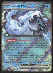 Chien-Pao ex 061/193 Paldea Evolved Double Rare Holo