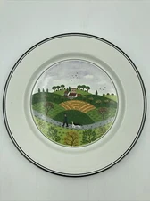 Villeroy Boch Design Naif Salad Plate Hunter & Dog 8" LaPlau