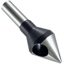 #3 HSS Zero-Flute Countersink and Deburring Tool - 90°, USA - 2 pieces