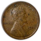 1921 Lincoln Wheat Cent Extremely Fine XF Coin, Details #1113