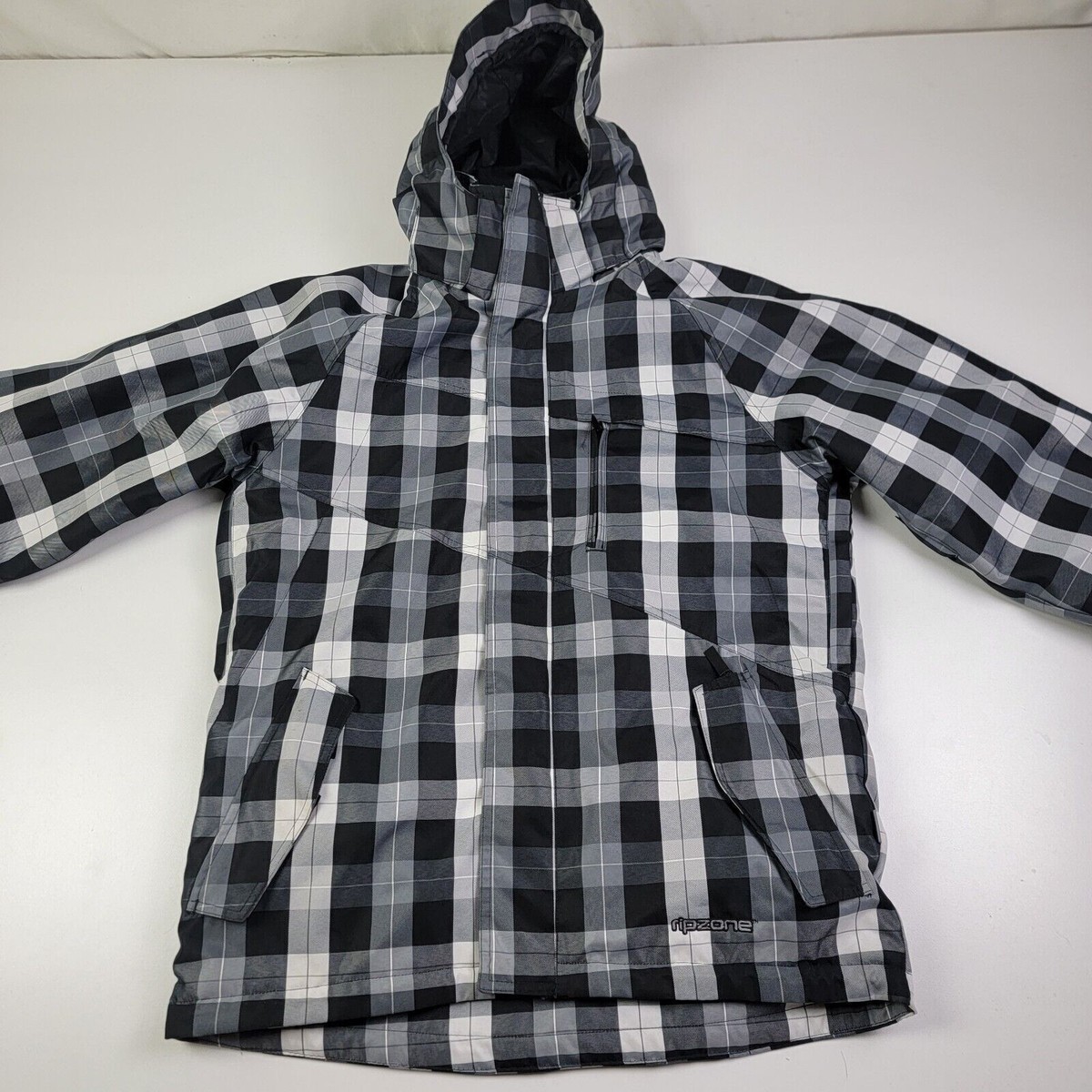 Mens Ripzone Core 5000MM Ski/Snowboarding Hooded Winter Jacket