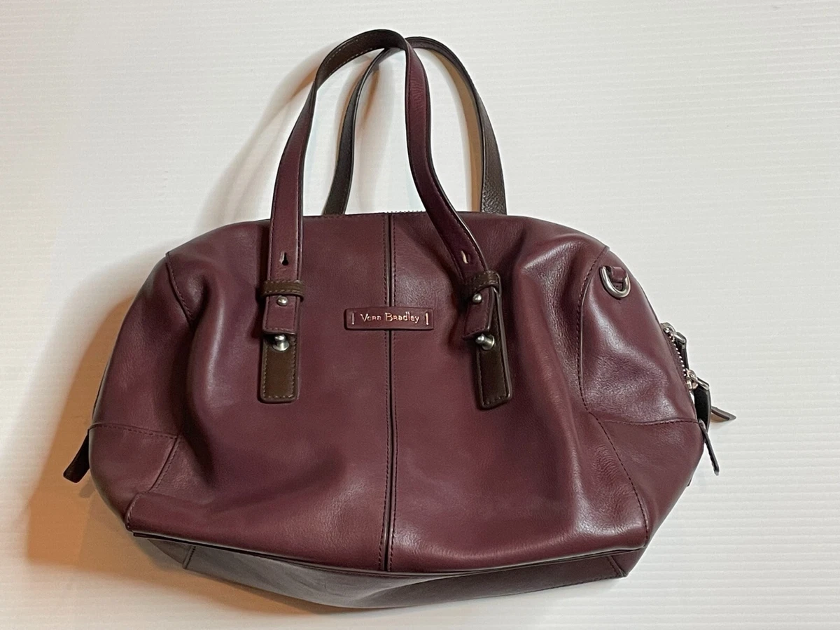 Vera bradley shop brown leather purse