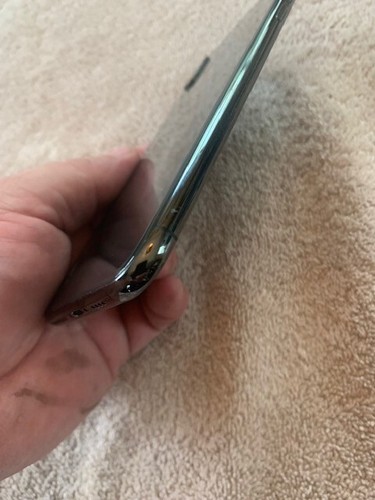 OEM Genuine XS Max back rear housing glass chasis grey (A) - Photo 2 sur 5
