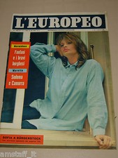 EUROPEAN=1960/19=SOPHIA SOFIA LOREN COVER MAGAZINE=POINT MONSTER=INGMAR BERMAN