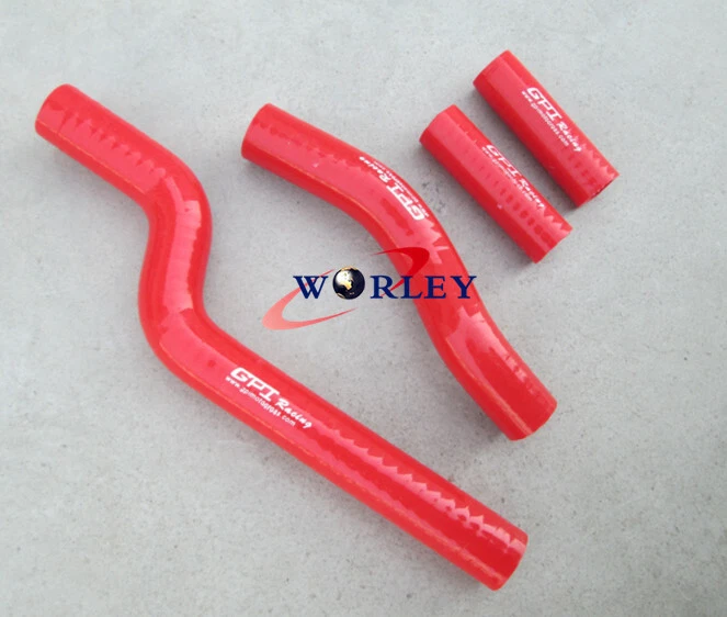 FOR Yamaha YZ250 YZ 250 2002-2018 SILICONE RADIATOR HOSE 03 04 05 06 07 08 09 10 - Image 4 of 4