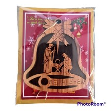 Christmas Ornament Wood Ornaments Tree Wooden Hanging Xmas Holiday Decoration
