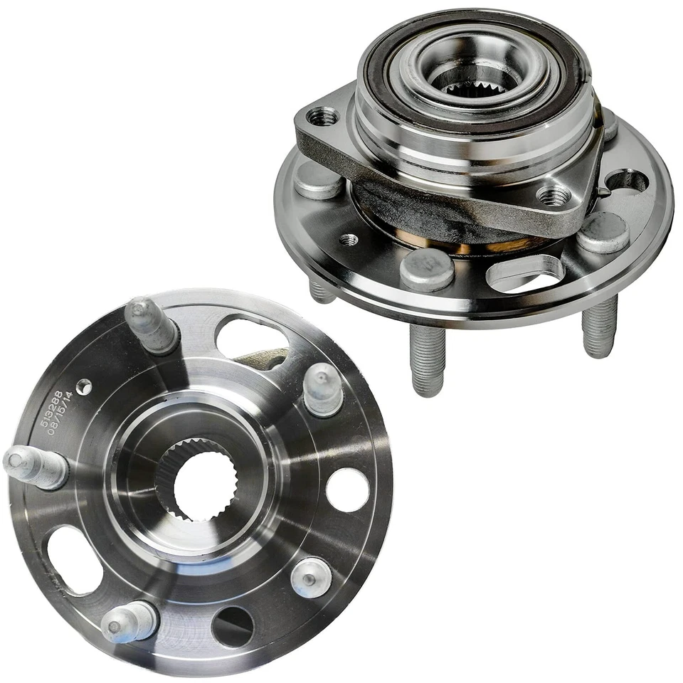 Front CV Axle Shafts Wheel Bearing Hubs for Chevy Impala Malibu Buick LaCrosse - Image 3 of 4