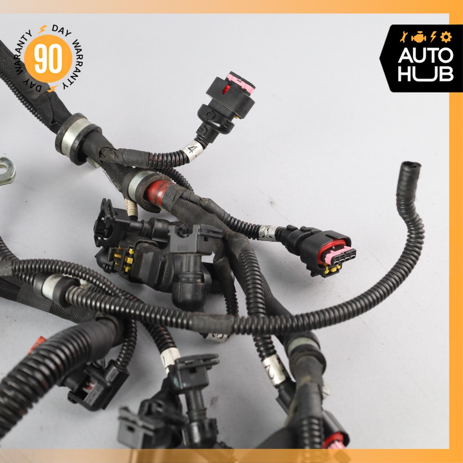 09-19 Maserati GranTuismo M145 Fuel Injector Injection Wiring Harness OEM 33k