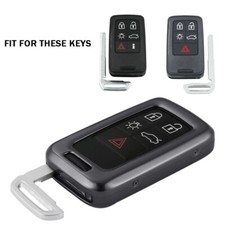 Aluminum Metal Car Key Fob Case Cover For Vol...