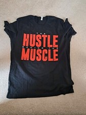 Hustle Behind The Mustle Paul Heyman T-shirt XL WWE