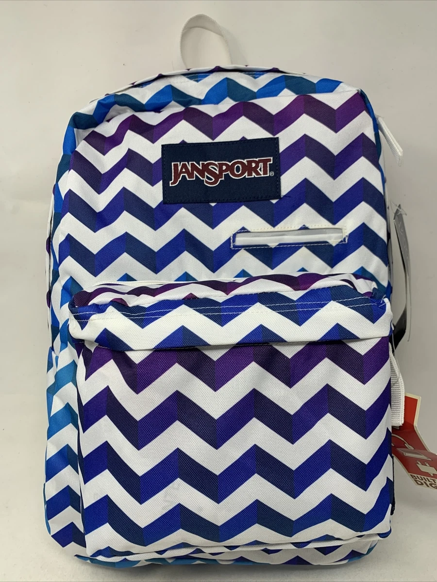 Jansport Digibreak 2 Shadow Chevron Backpack | eBay