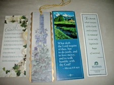 A Mother's Love The Wilderness Society (flowers) tassel Bible Verse Book Marks