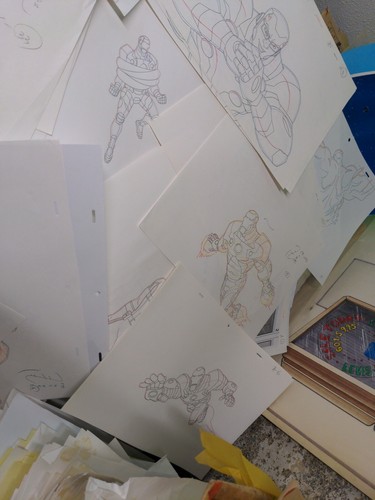 MARVEL ANIMATION ART comics MCU Avengers SpiderMan X-Men HULK Fantastic Four lote - Imagen 18 de 19