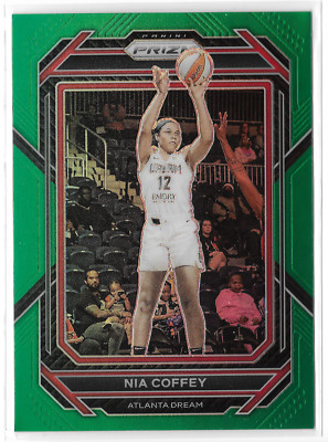 2023 Prizm WNBA Green Prizm #23 Nia Coffey Atlanta Dream Northwestern Wildcats