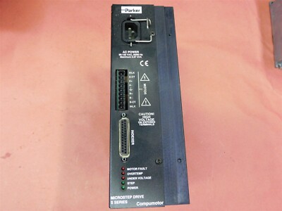 Parker Compumotor S6 Drive 98041700256 120 volt 50/60hz Made USA