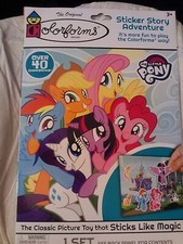 COLORFORMS MY LITTLE PONY STICKER STORY ADVENTURE SET 0VER 40 FORMS 2019 NEW/PAC