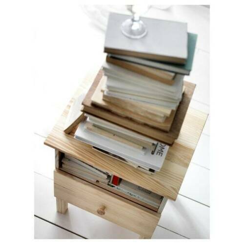 Ikea Tarva Nightstand Bedside Table Unfinished Pine Scandinavian For Sale Online Ebay