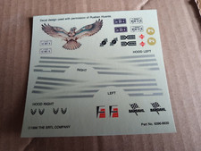 Pontiac Firebird Decals only scale unknown Package 03 "read desc "       