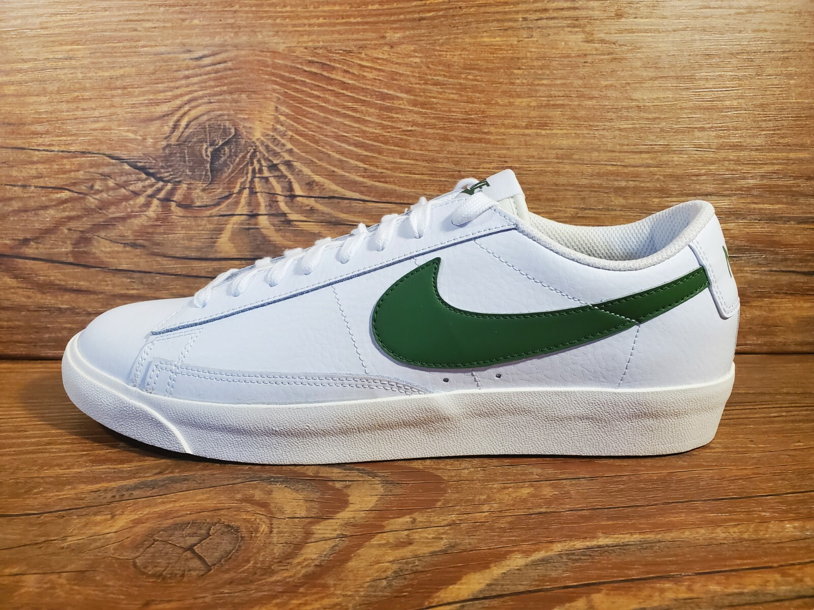 Nike Blazer Low Leather White Forest 