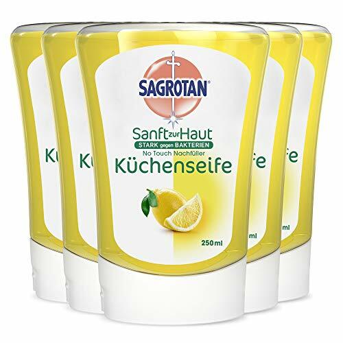 Sagrotan No Touch Refill Кухонное мыло для рук с добавлением цитрусовых в упаковке 5x250 мл