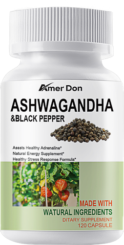 Ashwagandha KSM-66 1300mg 120 Cápsulas Veganas Extracto de Raíz Orgánica Alta Resistencia - Imagen 8 de 8