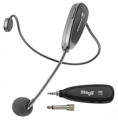 STAGG SUW 12H-BK Headset Drahtlossystem 2,4GHz