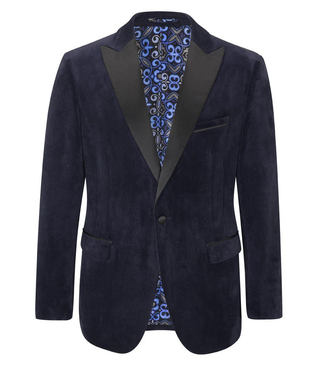 Men's big & tall velvet cheap blazers