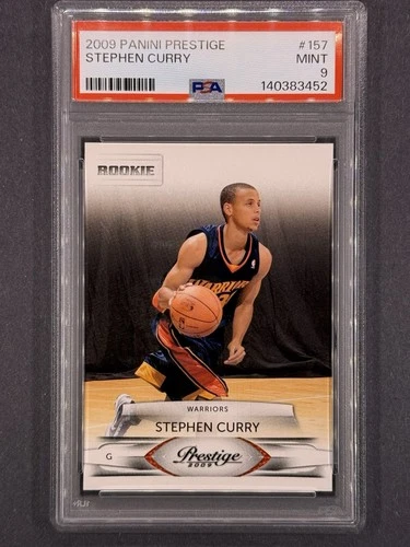 2009-10 Panini Prestige - Rookie Stephen Curry #157 (RC) PSA 9