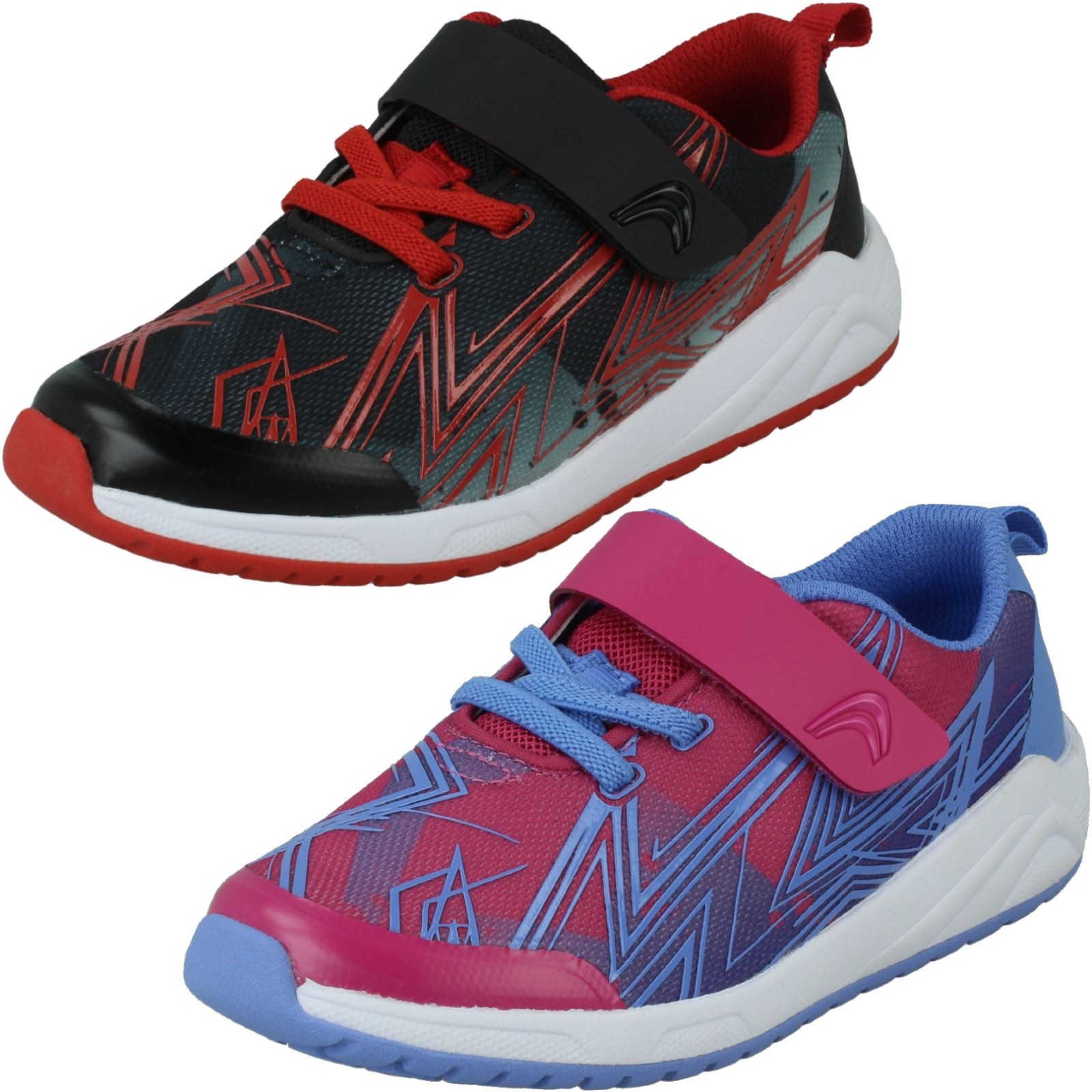 Childrens Clarks Aeon Pace T Casual Trainers