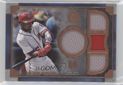 2019 Topps Museum Collection Copper 36/75 Victor Robles #SPQR-VR 0p1q