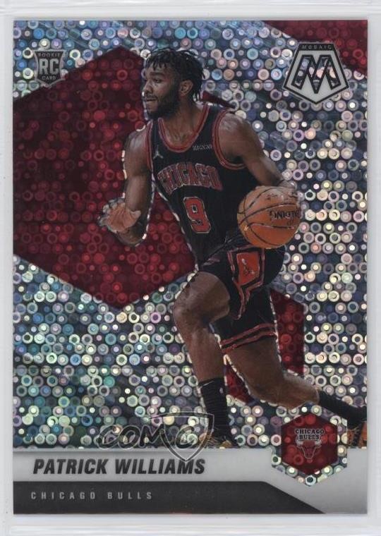 2020-21 Panini Mosaic Rookie Fast Break Silver Prizm Patrick Williams #206 1f0y
