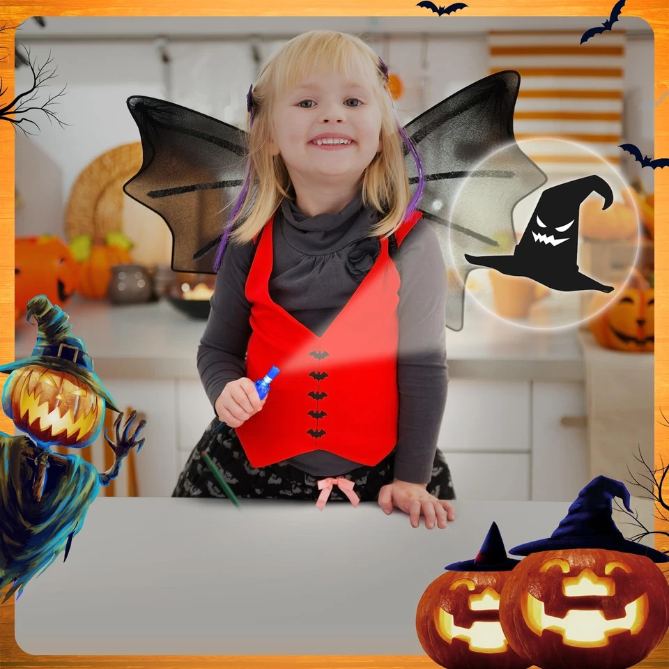 Luces LED para dedos de Halloween 36 piezas | Favores de fiesta, recompensas de aula, bolsas de regalos Foto 4 de 4