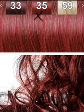 Great Lengths Bonding Extensions - Farbe #35 Rot (intensiv) - NEU - Echthaar