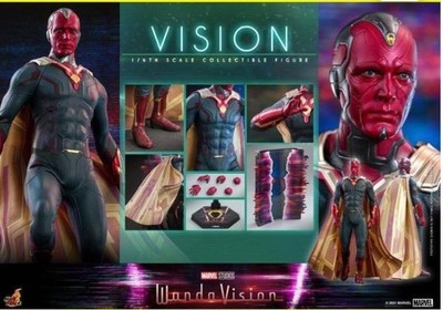 Hot Toys TMS037 Wanda Vision 1:6 Figur The Vision Neu mit Shipper OVP