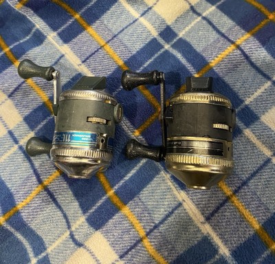 2 Vintage Zebco Micro Reels. 11G Gold And 11L Legacy 