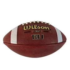 Wilson TDJ 1360 Leather Junior Football Official Size