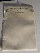 Wichelt-Permin Linen 32 Ct Antique White Linen 27" x 36" New Fabric Denmark
