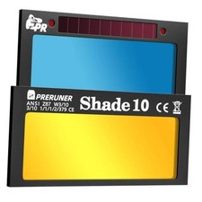 Core Series Shade Auto Darkening Welding Lens 2"x4 1/4", Slim 0.2" 10 Gold