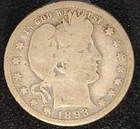 1893 O New Orleans Mint Barber Quarter