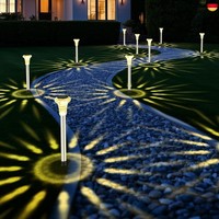 Solarlampen FüR AußEn, 6 StüCk Solarleuchten Garten IP65 Wasserdichte Edelstahl