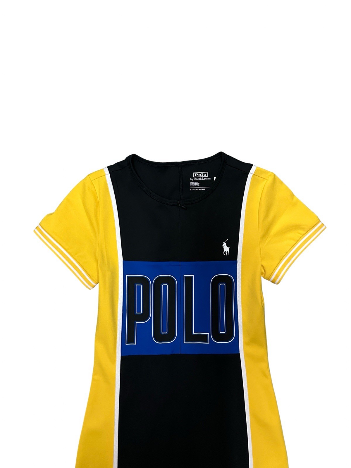 Polo Ralph Lauren Graphic Zip Placket Maxi Dress / Logo /  Bodycon Small S image 2