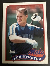 1989 Topps - Lenny Dykstra #435