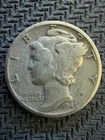 1945 Mercury Dime 90% Silver US Coin