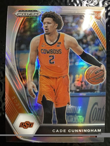 2021-22 Panini Prizm Draft Picks - Variation Cade Cunningham #1 Silver Prizm...