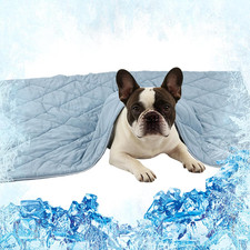 29X40In Cooling Blanket for Dogs - Machine Washable Soft Blanket with Q-MAX 0.4,