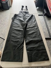 Vintage Carhartt Mens PVC Rainwear Bib Overall Size Medium Heavyweight USED