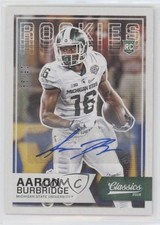 2016 Classics Rookies Significant Signatures 25/99 Aaron Burbridge #206 Auto 6t7