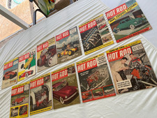 11 HOT ROD Magazine 1953 scta BONNEVILLE El Mirage Flathead Ford V8 vintage Chev